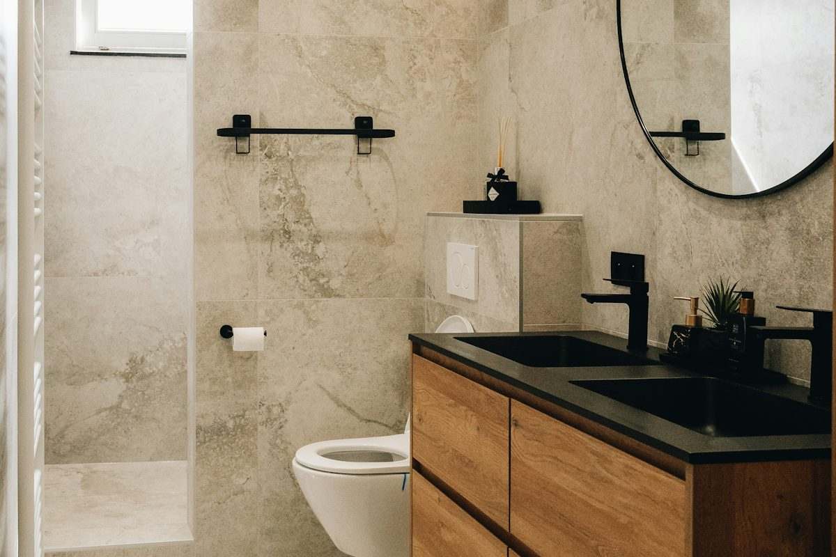 Na: nieuwe badkamer met inloopdouche